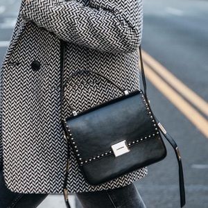 Anine Bing Thea bag with gold hardware